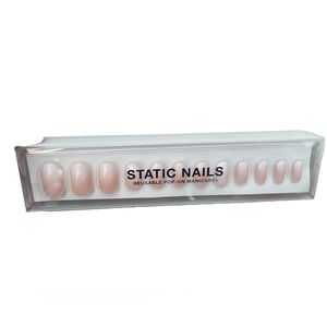Static Nails Ombré French round tip NEW